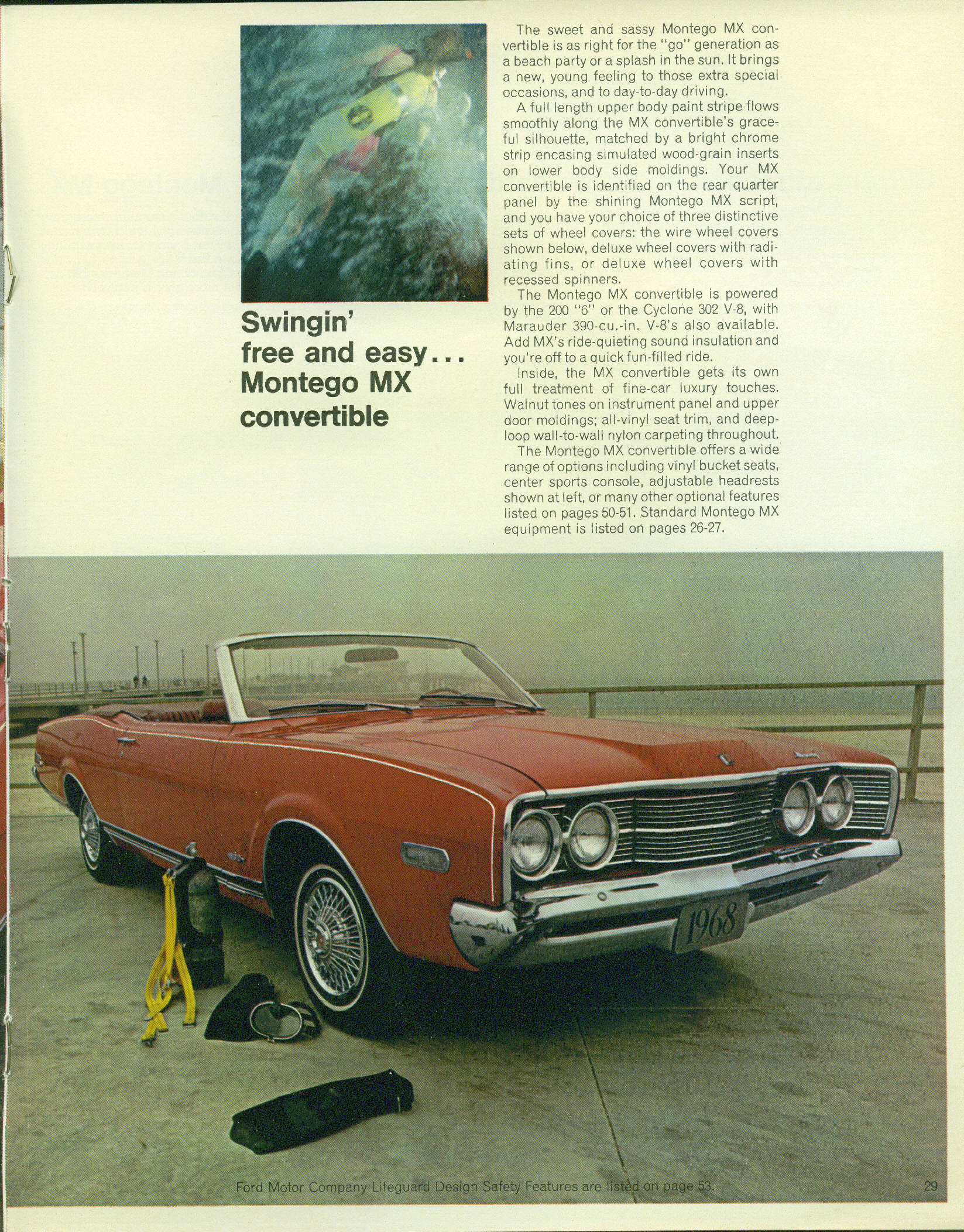 1968 Mercury Brochure Page 12